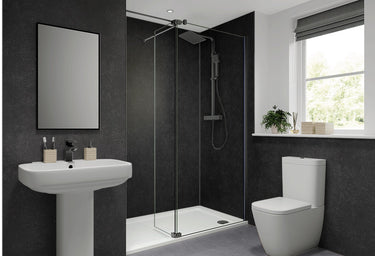 Black Mineral Pure Multipanel Wall Panel